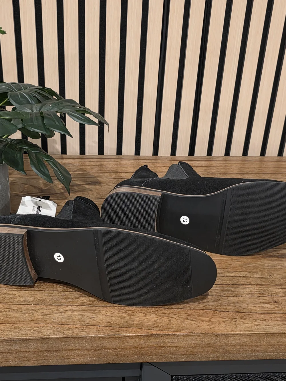 Men's Black Suede Chukka Boots - Rollda Collection